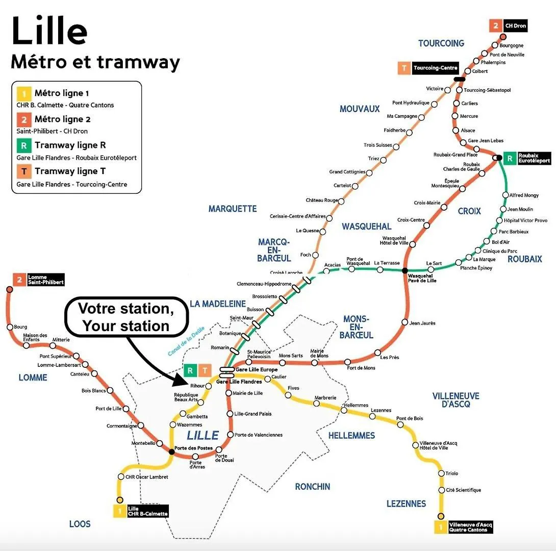 Unique 3 Bed House In Old Lille!アパートメント